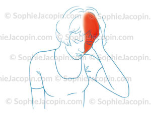 Migraine, maux de tête, céphalées - © sophie jacopin