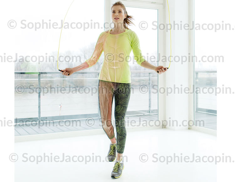 Muscles-et-sport muscles et sport-illustration medicale- © sophie jacopin