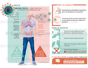 Coronavirus, COVID-19, symptomes, et complications, gestes-barriere - © sophie jacopin